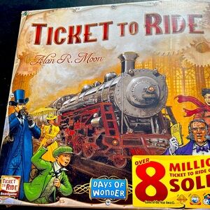 Ticket to Ride board game, new sealed box
